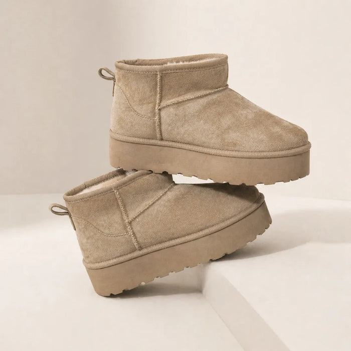 Essential Mini Boots - Vainilla Late