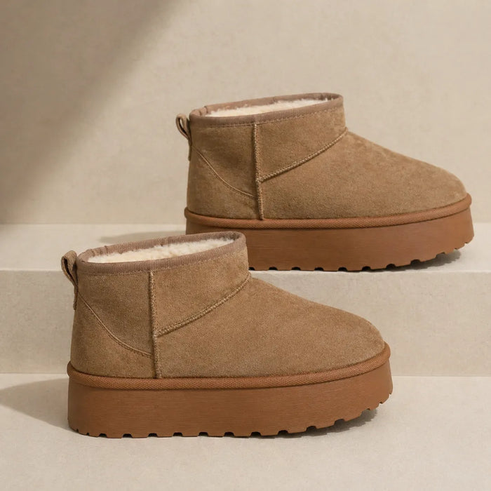 Essential Mini Boots - Caramel Latte