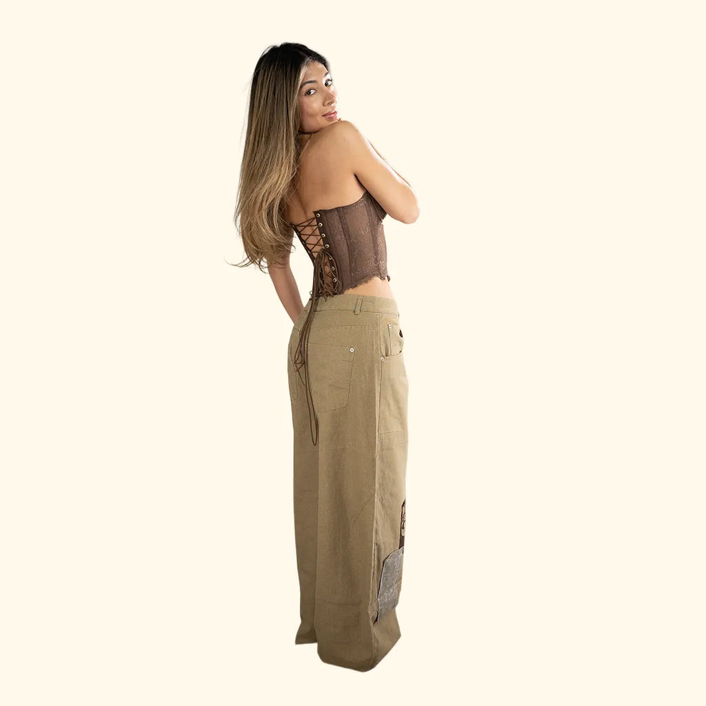MUSE PARTCHWORK PANT